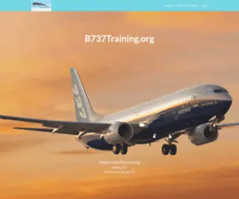 B737Training.org(B737 Training) Screenshot