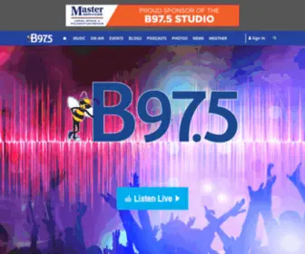 B975.com(B97.5 WJXB) Screenshot