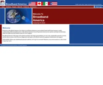 BA-Corp.com(Broadband America) Screenshot