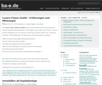 BA-E.de(Luzern finanz) Screenshot