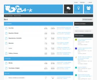 BA-K.com(Somos la leche ñ) Screenshot
