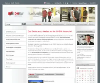 BA-Karlsruhe.de(BA Karlsruhe) Screenshot