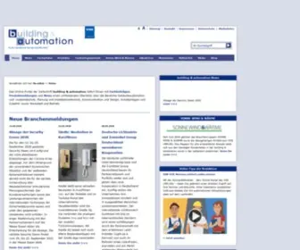 BA-Online.info(Building & automation) Screenshot