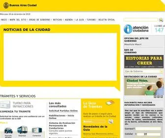 BA.gov.ar(Buenos Aires Ciudad) Screenshot