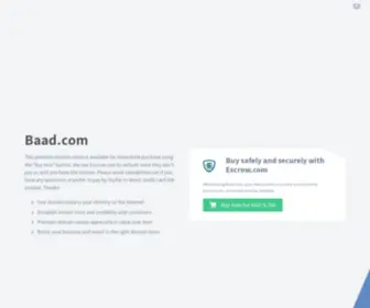 Baad.com(Baad) Screenshot