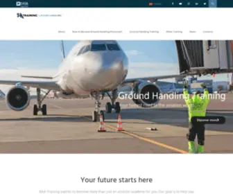 Baagroundhandling.com(BAA Ground Handling Training) Screenshot