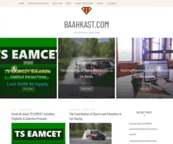 Baahkast.com(Blog) Screenshot