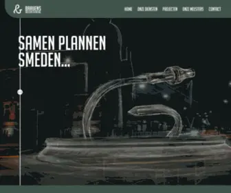 Baaijensmetaal.nl(Ambacht en innovatie smelten samen tot mooie creaties en slimme constructies. Baaijens is) Screenshot