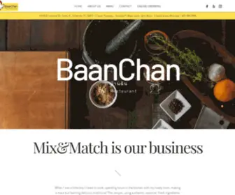 Baanchanorlando.com(BaanChan Thai Restaurant) Screenshot