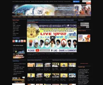Baani.net(Live sikh kirtan broadcasting and audio video sharing community) Screenshot