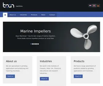 Baanmachines.com(Baan Machines) Screenshot