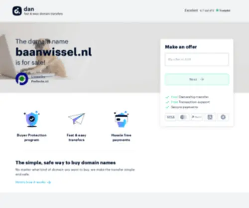 Baanwissel.nl(Baanwissel) Screenshot