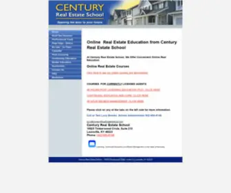 Baares.com(Century Real Estate School) Screenshot