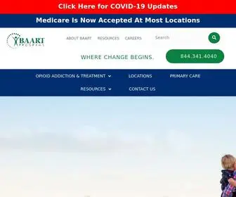 Baartprograms.com(BAART Programs) Screenshot