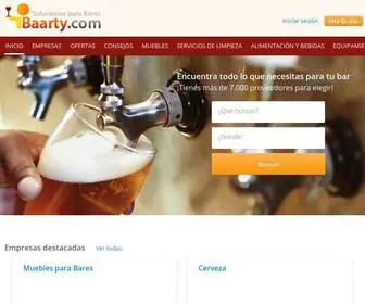 Baarty.com(Soluciones Para Bares) Screenshot
