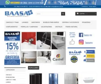 Baasa.com.mx(Castel BAASA) Screenshot