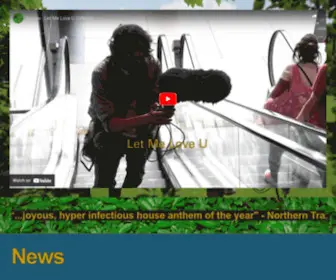 Baauer.com(Baauer) Screenshot