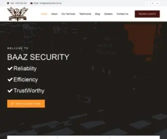 Baazsecurity.com.au(Baaz Security) Screenshot