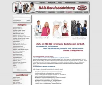 Bab-Berufsbekleidung.de(BAB-Berufsbekleidung®) Screenshot