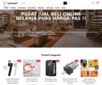 Bababeli.com(Belanja Puas Harga Pas) Screenshot