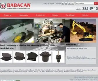 Babacankaucuk.com(Kauçuk) Screenshot