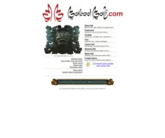 Babadbali.com(Babad Bali) Screenshot
