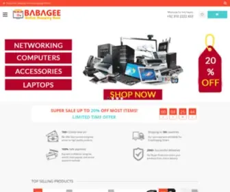BabageeonlineStore.com(Worldwide Online Shopping Store) Screenshot
