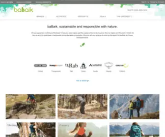 Babaik.com(Sustainable and responsible with nature) Screenshot