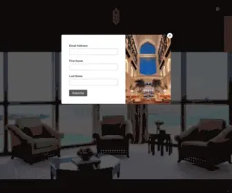 Babalqasr.com(Star Luxury Hotel in Abu Dhabi) Screenshot