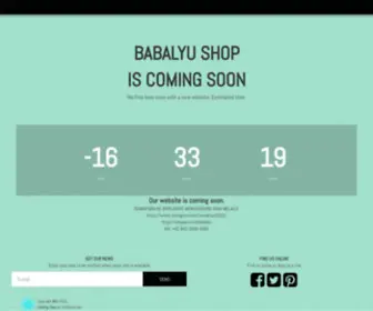 Babalyu.com(Babalyu Shop) Screenshot