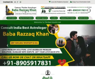 BabarazzaqKhan.in.net(Astrologer Baba Razzaq Khan) Screenshot