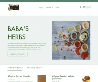 Babasherbsandmore.com(Baba'sherbsandmore) Screenshot