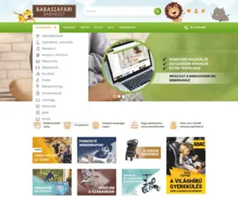 Babaszafari.hu(Bébikomp) Screenshot