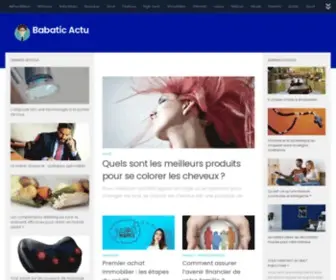 Babatic.be(Actualités) Screenshot