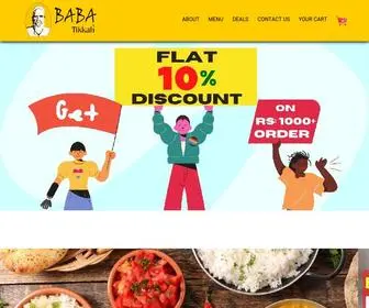 Babatikkah.com(Baba Tikkah) Screenshot