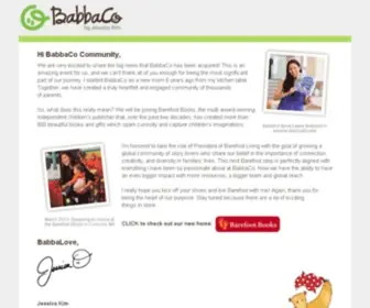 Babbaco.com(Gift Ideas for Babies) Screenshot