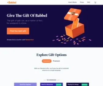 Babbel-Giftshop.com(Babbel Giftshop) Screenshot