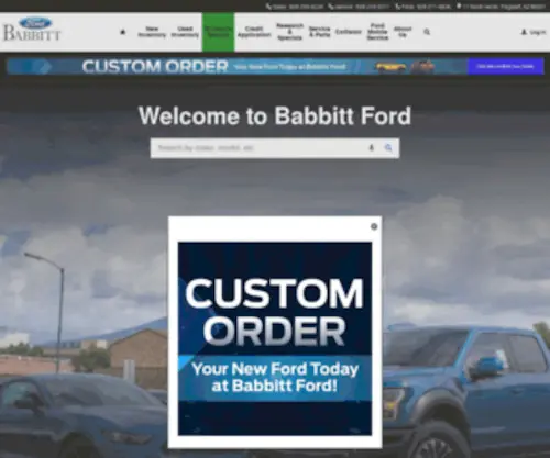 Babbittford.com Screenshot