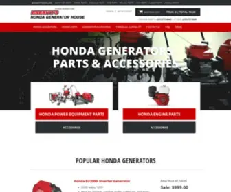 Babbittshondageneratorhouse.com(Honda Generators) Screenshot
