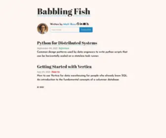 Babbling.fish(All posts) Screenshot