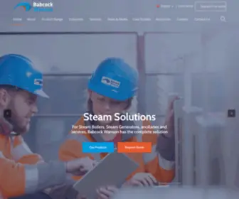 BABCOck-Wanson.co.uk(Industrial Boilers & Industrial Process Heating Equipment) Screenshot