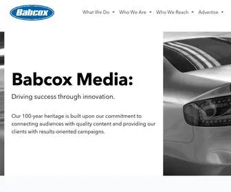 BABCOx.com(Babcox Media) Screenshot