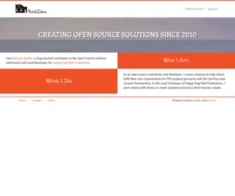 Babdev.com(Open Source Solutions for PHP Applications) Screenshot