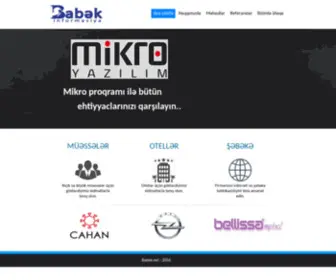 Babek.net(Babək) Screenshot