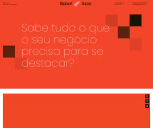 Babel-Azza.ag(Agência Babel) Screenshot