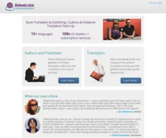 Babelcube.com(Book Translation & Publishing) Screenshot