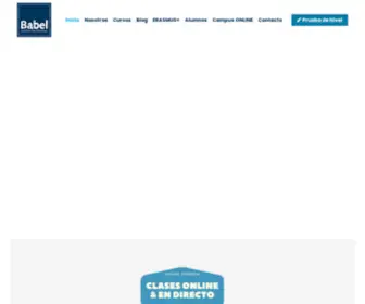 Babelidiomas.com(Academia de idiomas en Málaga) Screenshot