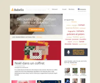 Babelio.com(Découvrez des livres) Screenshot