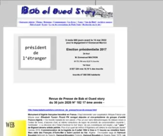 Babelouedstory.com(FRANCAIS ALGERIE) Screenshot