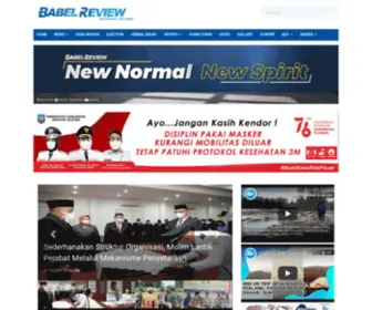 Babelreview.co.id(Media Pariwisata Indonesia) Screenshot